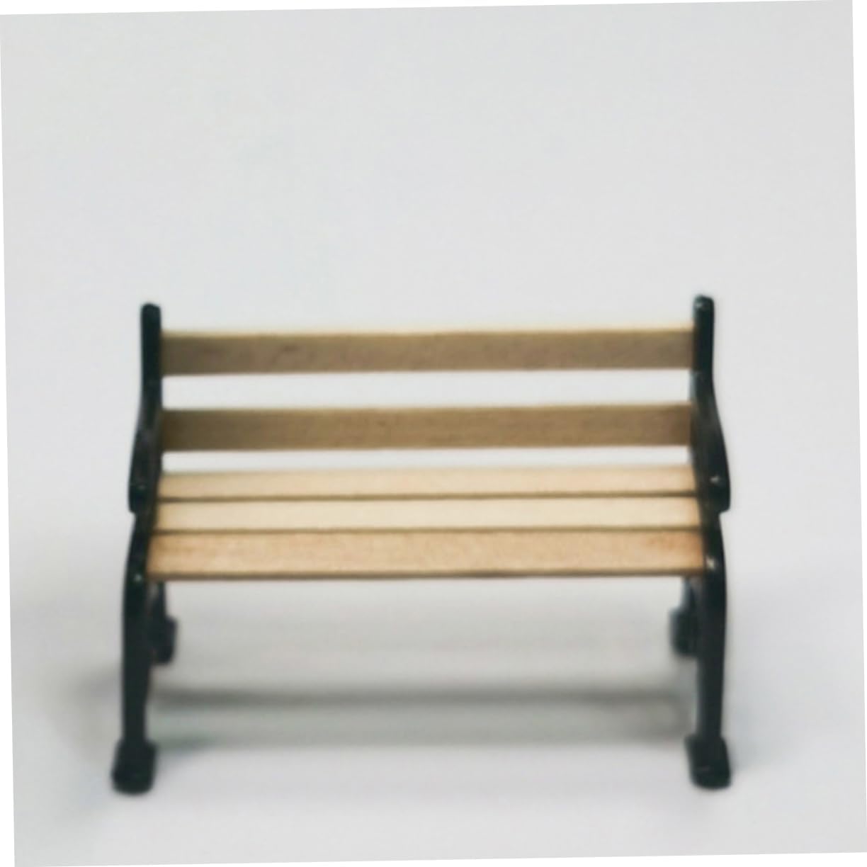 3pcs Mini Park Bench Mini Chair Doll Furniture Mini Round Bench Miniature Furniture and Accessories Garden Miniatures Bench Chair Model Decor Park Chair Miniature Tiny Street Bench