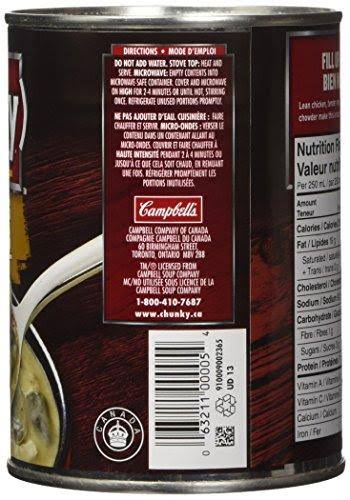 Campbells Chunky Soup Chicken A La King 6 x 540ml Canada