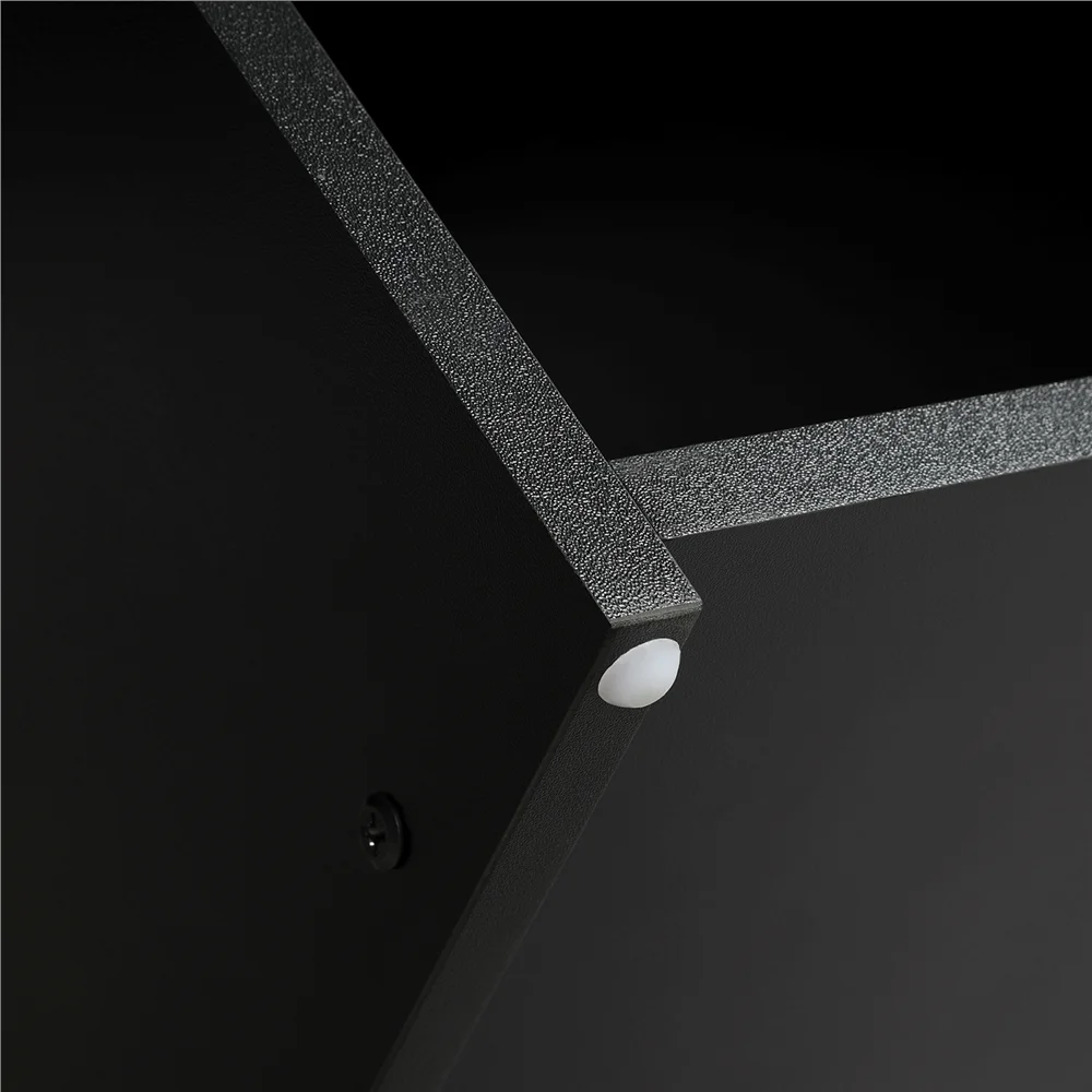 Yaheetech Computer Desk with Drawer & Shelves, Black