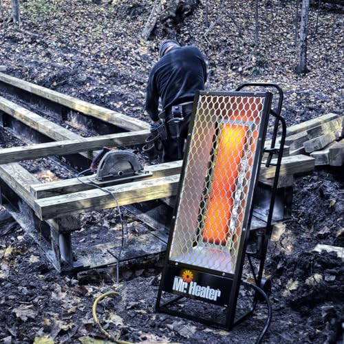 Mr. Heater F270700 MH35LP 35,000-BTU Propane Radiant Heater,Multi