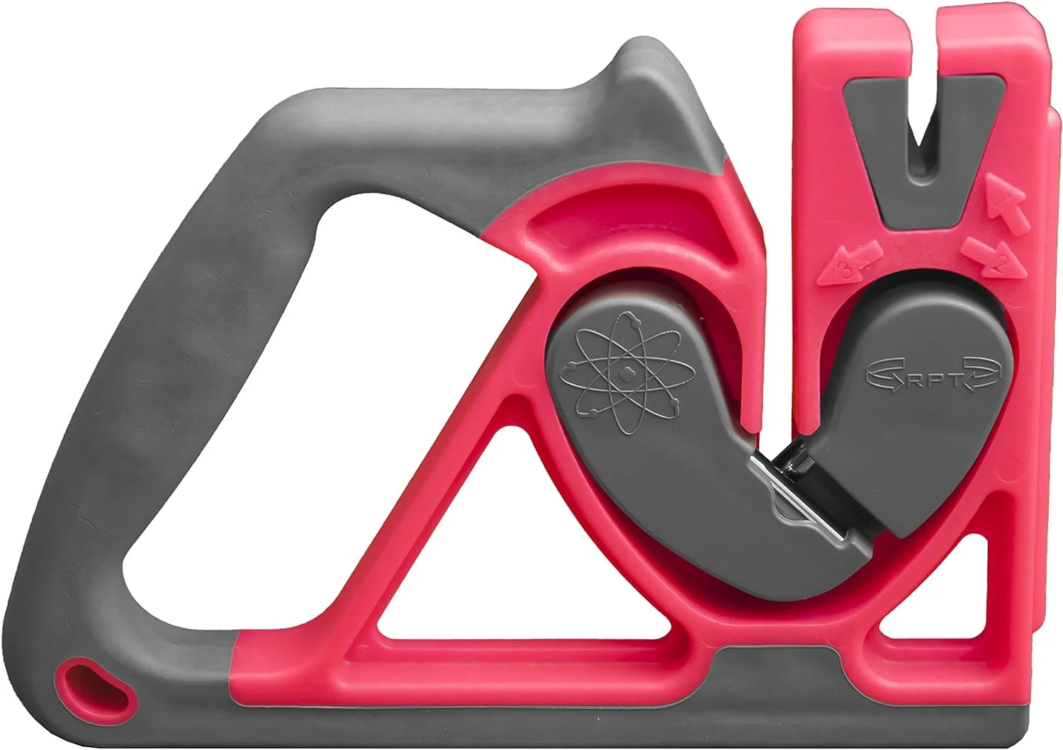 RPT Kinetics Knife Sharpener, With Reverse Polarity Technology For Straight Edge And Serrated Knives, Made In The