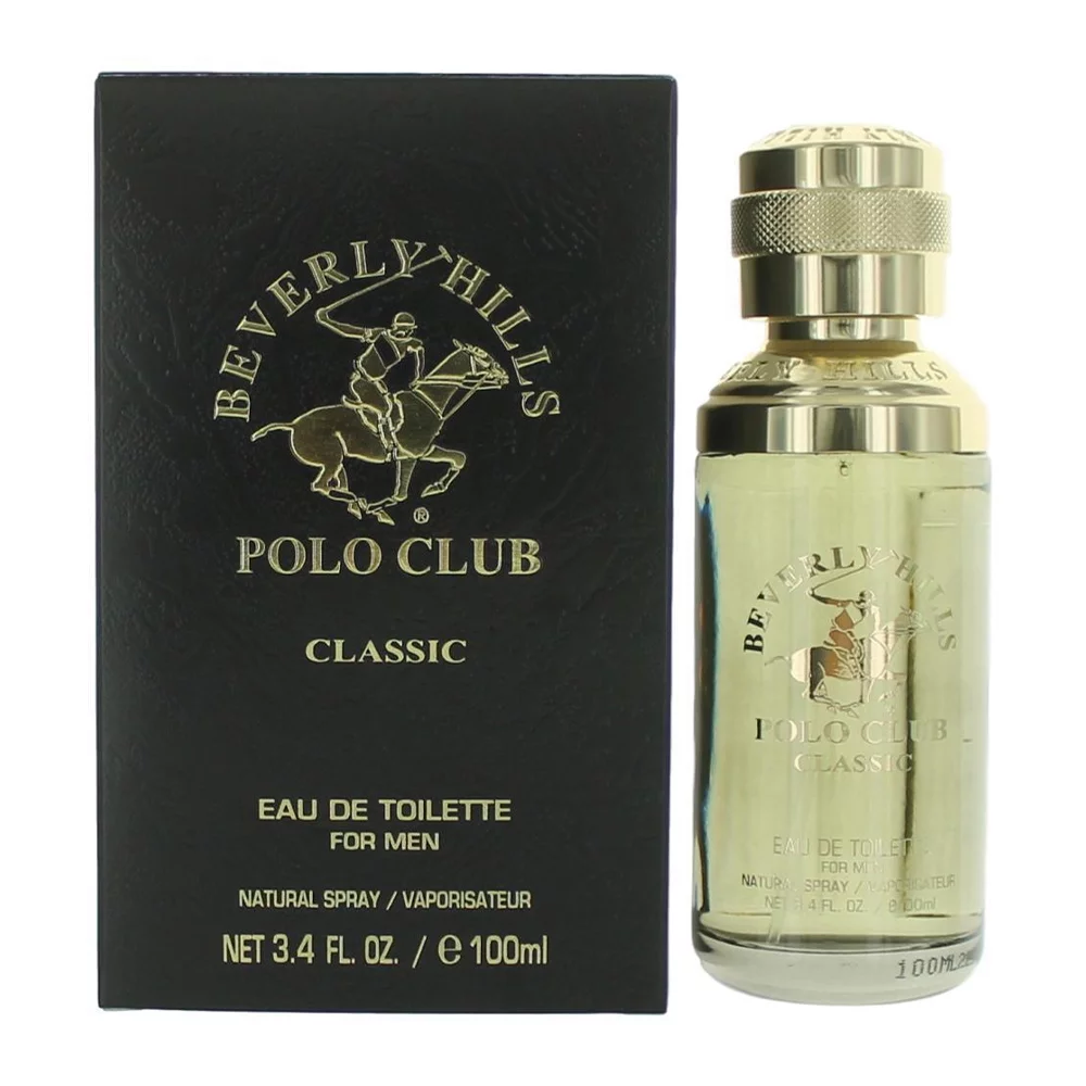 BHPC Classic by Beverly Hills Polo Club, 3.4 oz EDT Spray for Men
