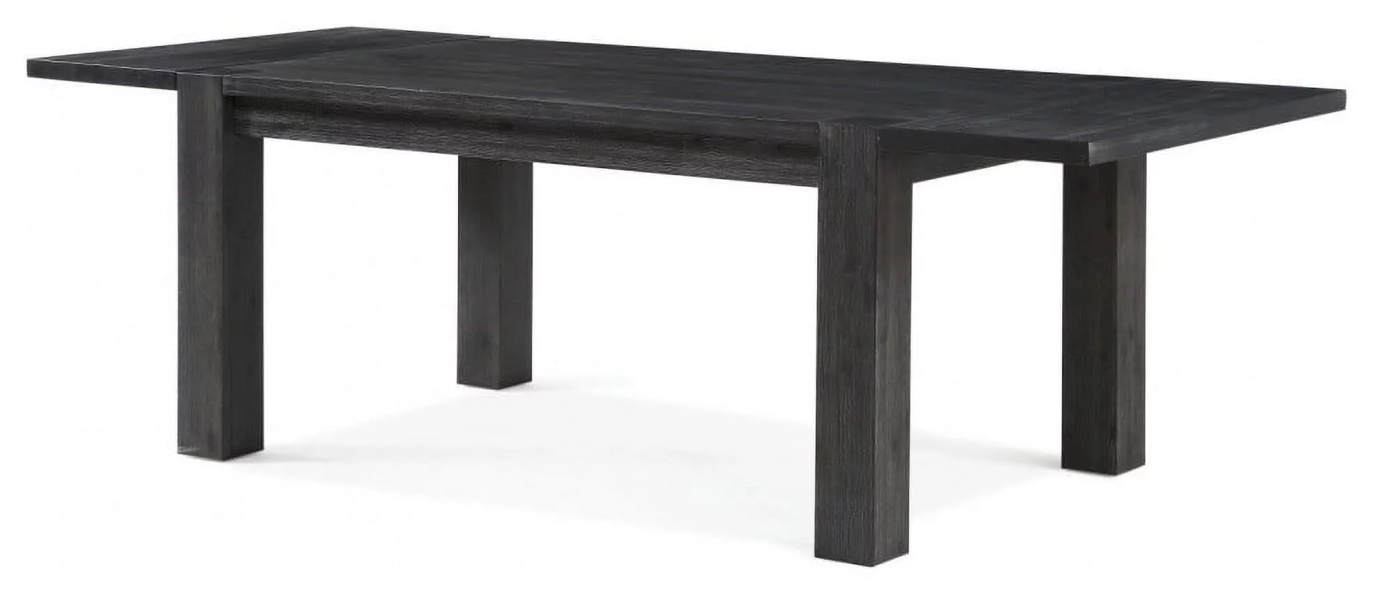 Modus Meadow 8 Piece Rectangular Dining Set Uphostered Chair and Server Graphite