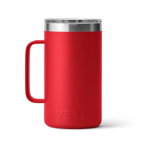 YETI Rambler 24 oz Mug, Vacuum Insulated, Stainless Steel with MagSlider Lid