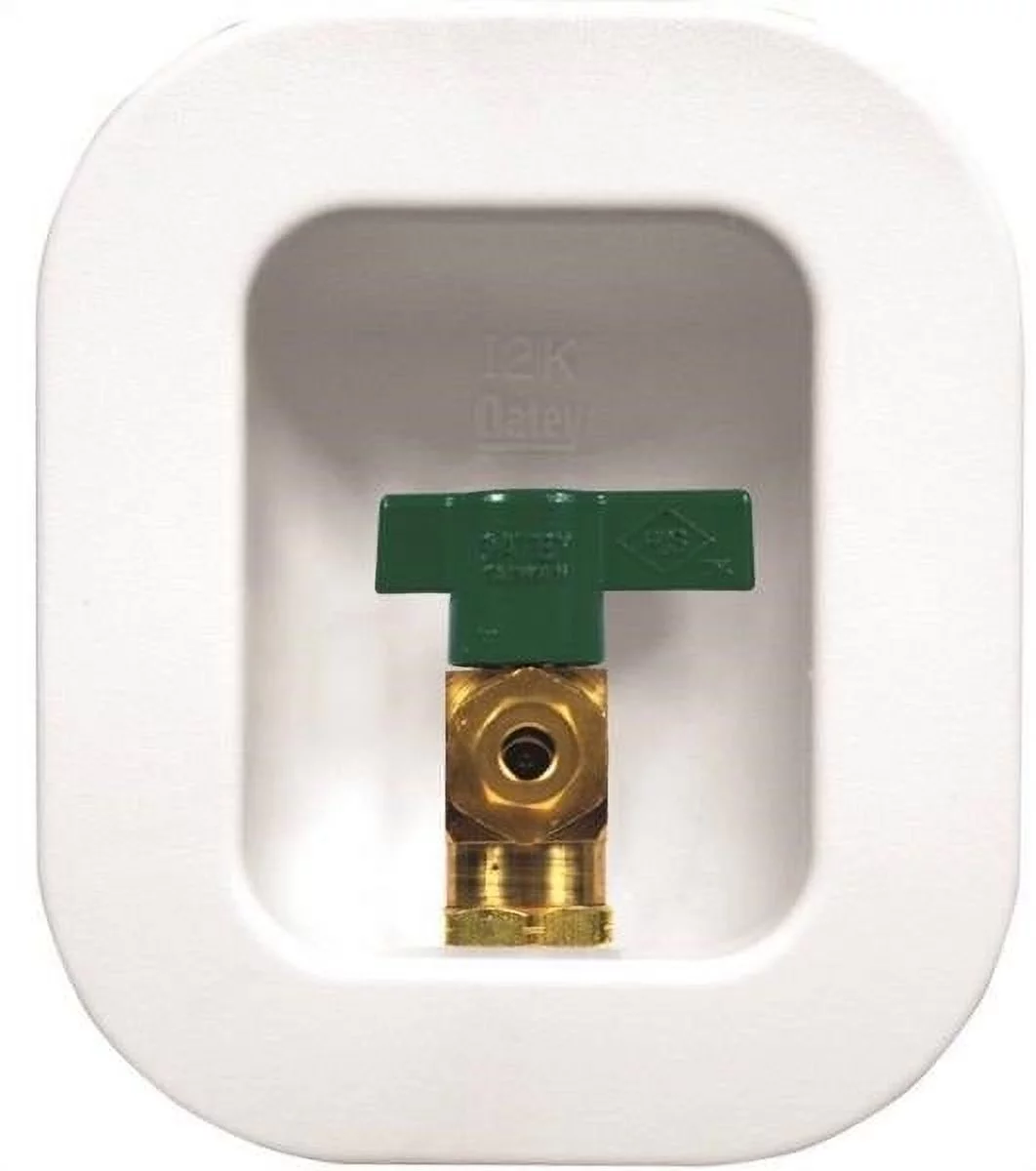 Oatey 39133 I2k Icemaker Outlet Boxes, CPVC, 1/4 turn, Each