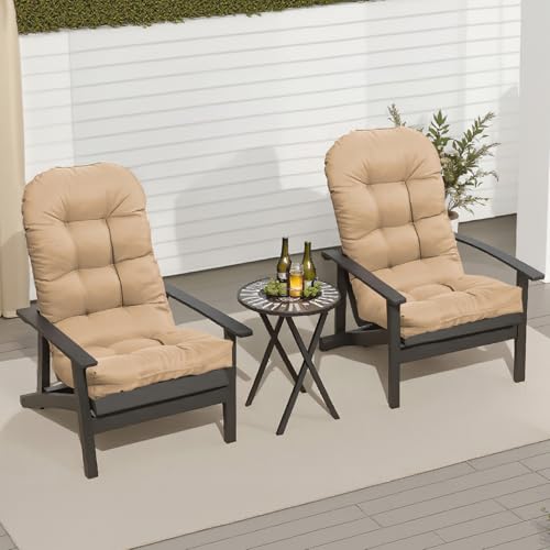 Adirondack Chair Cushion, Thick Indoor/Outdoor Rocking Chair Cushion with High Elasticity PP Cotton, Fade-Resistant, 44'x19'x4