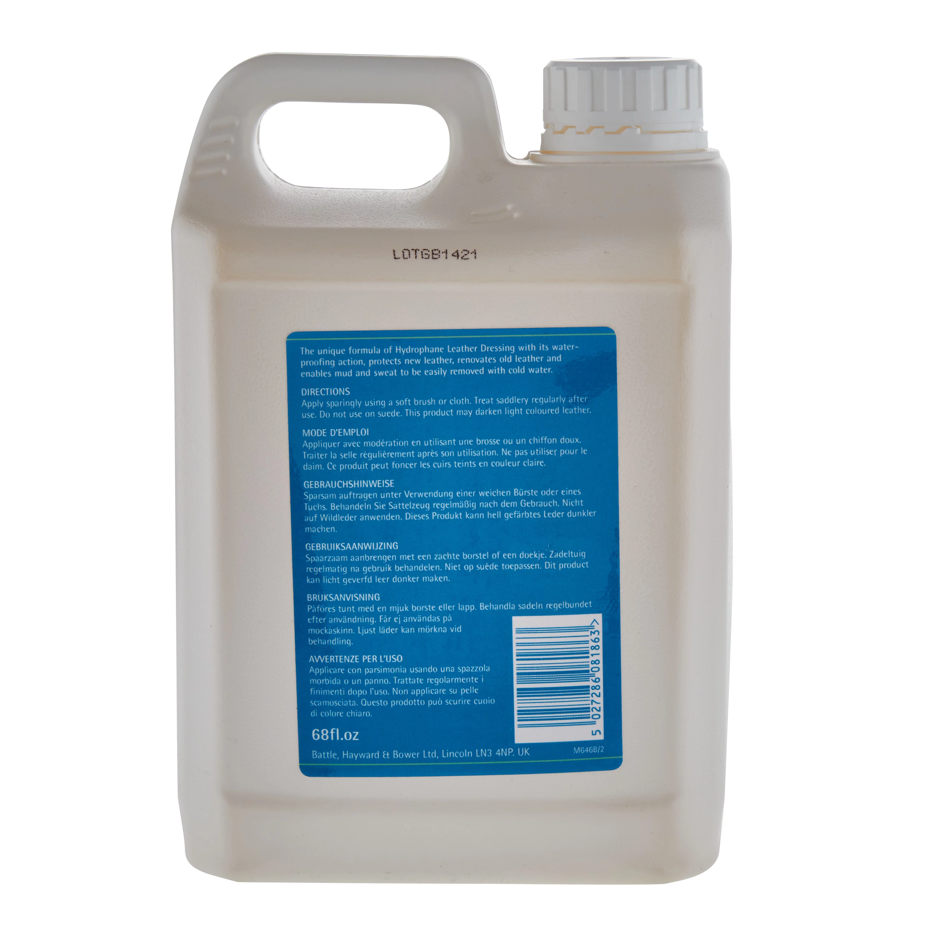 Hydrophane Leather Dressing 2 Liter