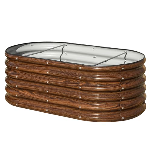 SnugNiture 3 Pcs 4x2x1.5ft Raised Garden Bed Outdoor, 17