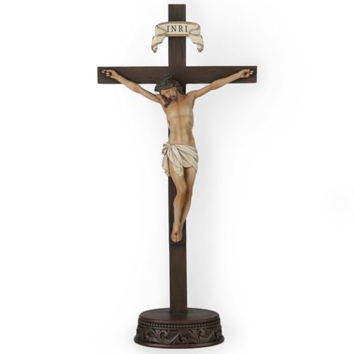 BC Catholic Crucifix Wall Cross in 24