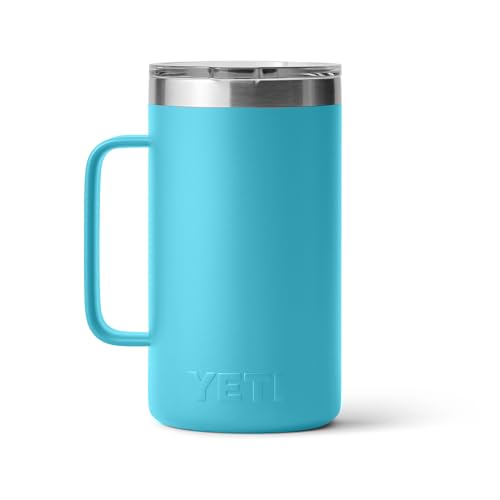 YETI Rambler 24 oz Mug, Vacuum Insulated, Stainless Steel with MagSlider Lid