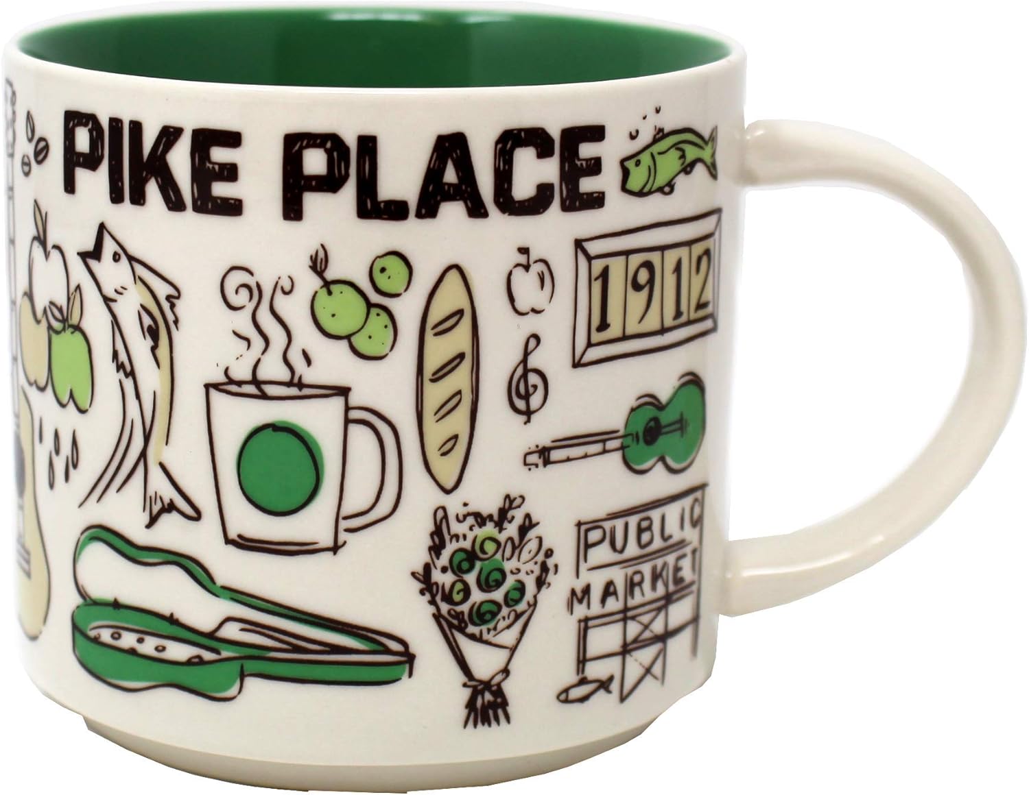 Starbucks Been There Series - Pike Place Market Mug, 14 Fl Oz