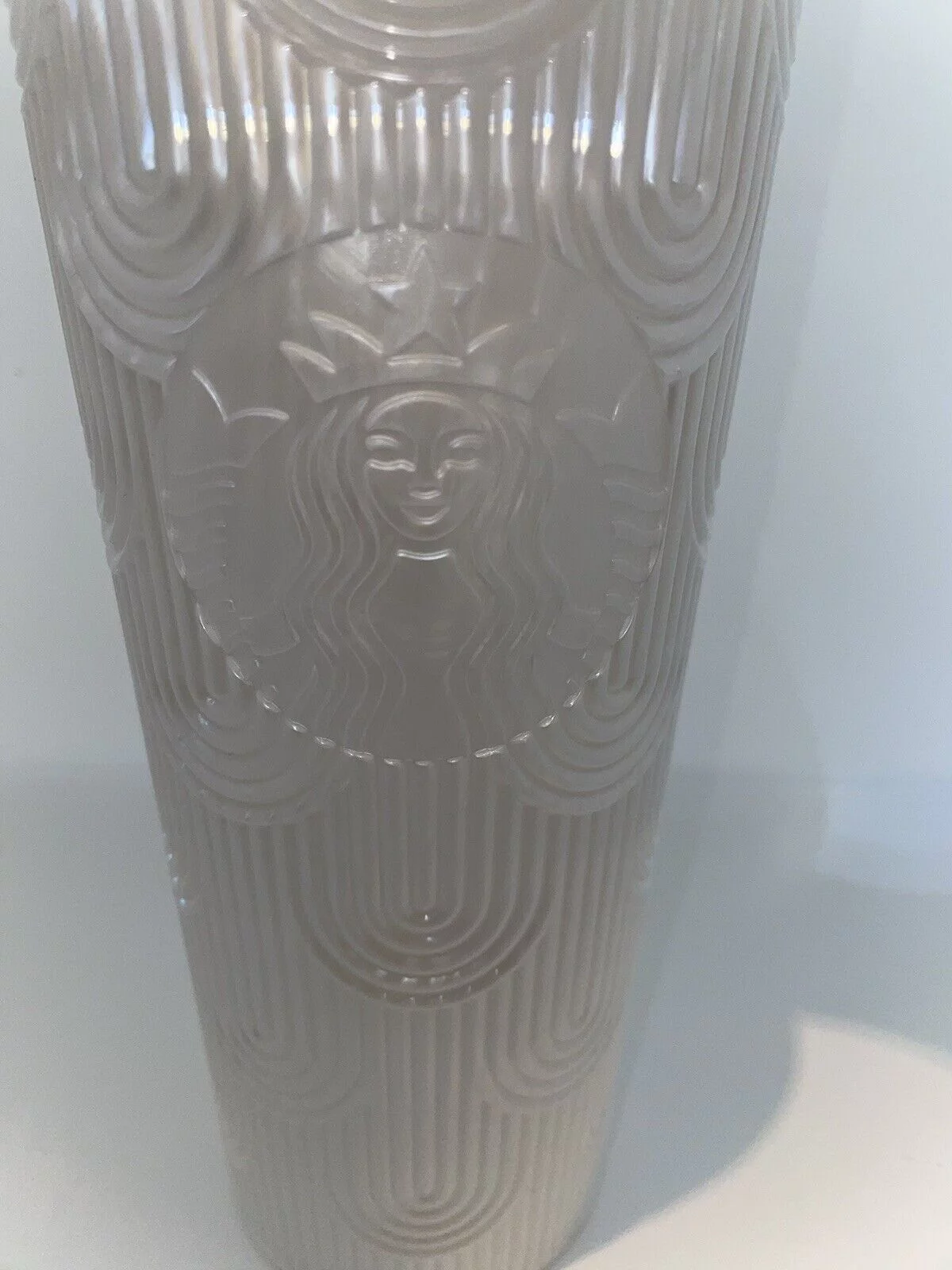 Starbucks 2023 Spring Pearl White 24oz Mermaid Venti Tumbler