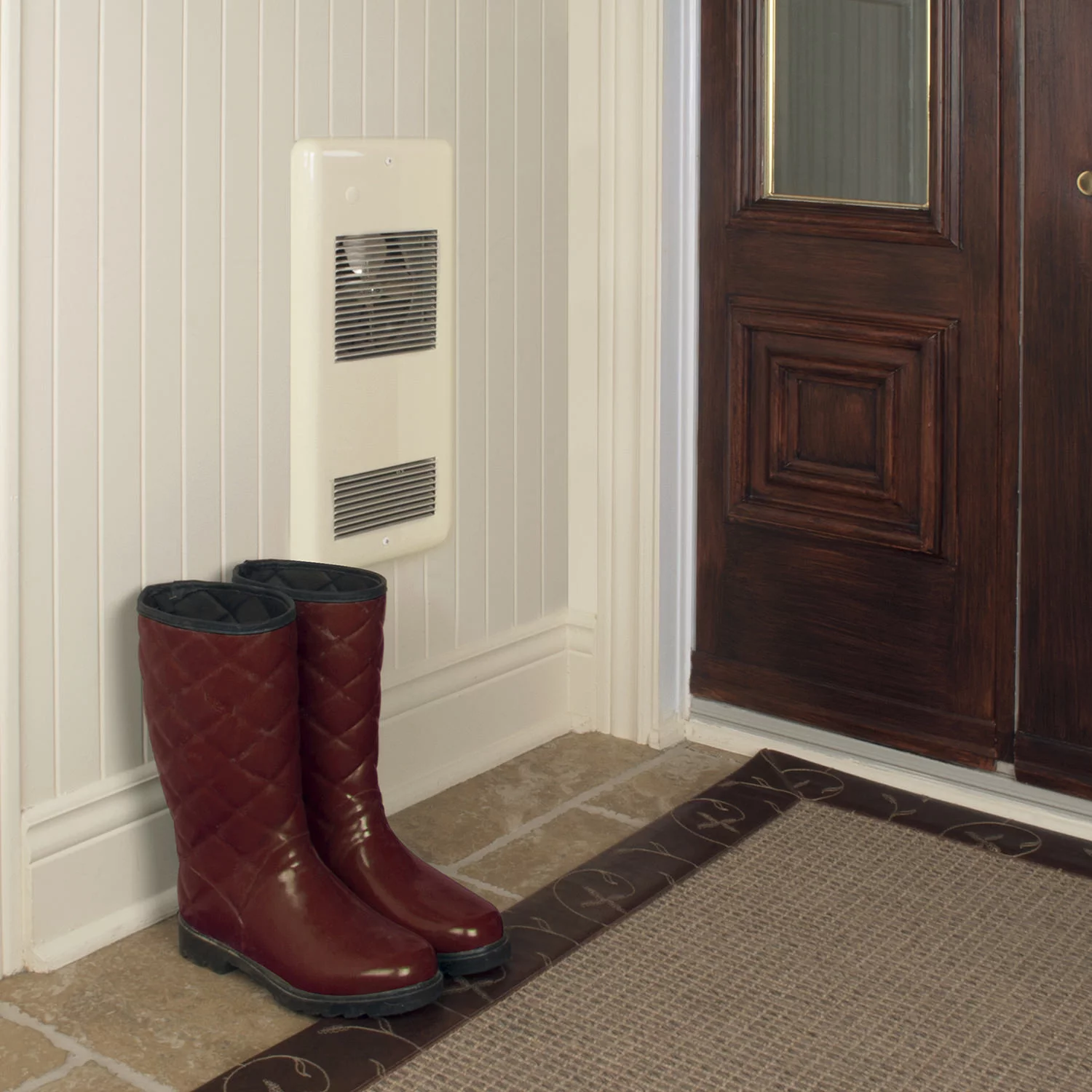 Stelpro ARWF2002W White PULSAIR Wall Fan Heater