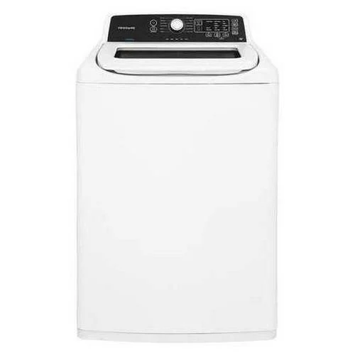 Top Load Washer, White, 44-1/4  H