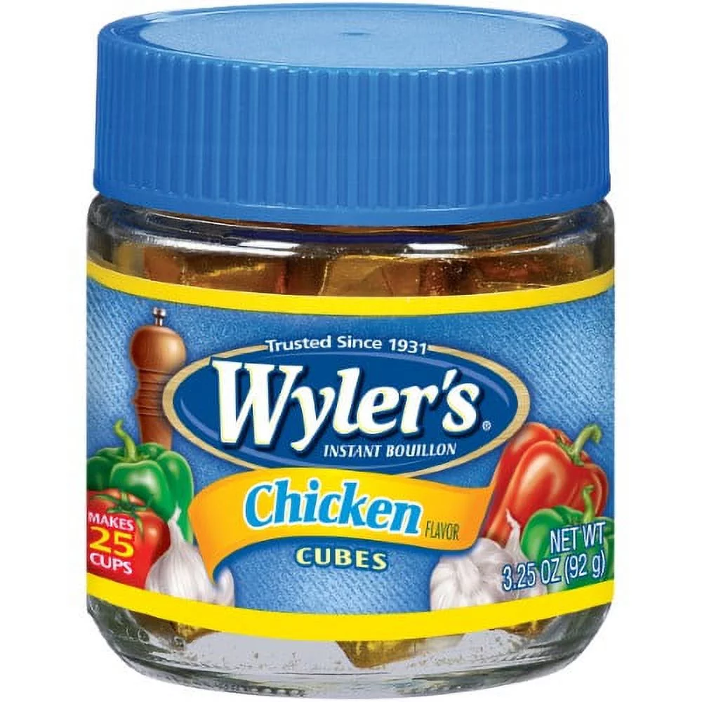 Wyler's Instant Bouillon Chicken Cubes (Pack of 8)