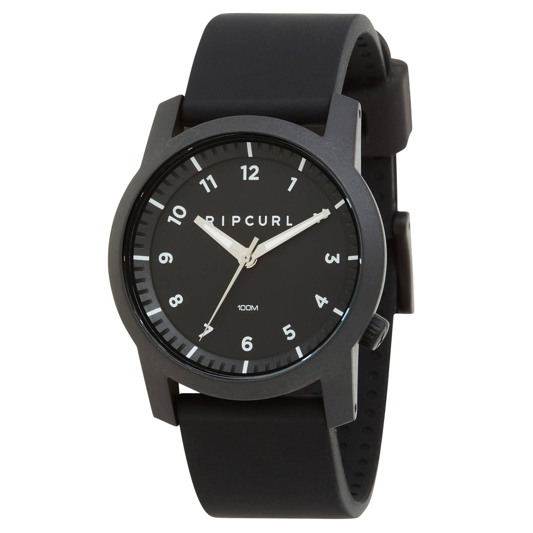 Rip Curl Cambridge Silicone Watch (Black)