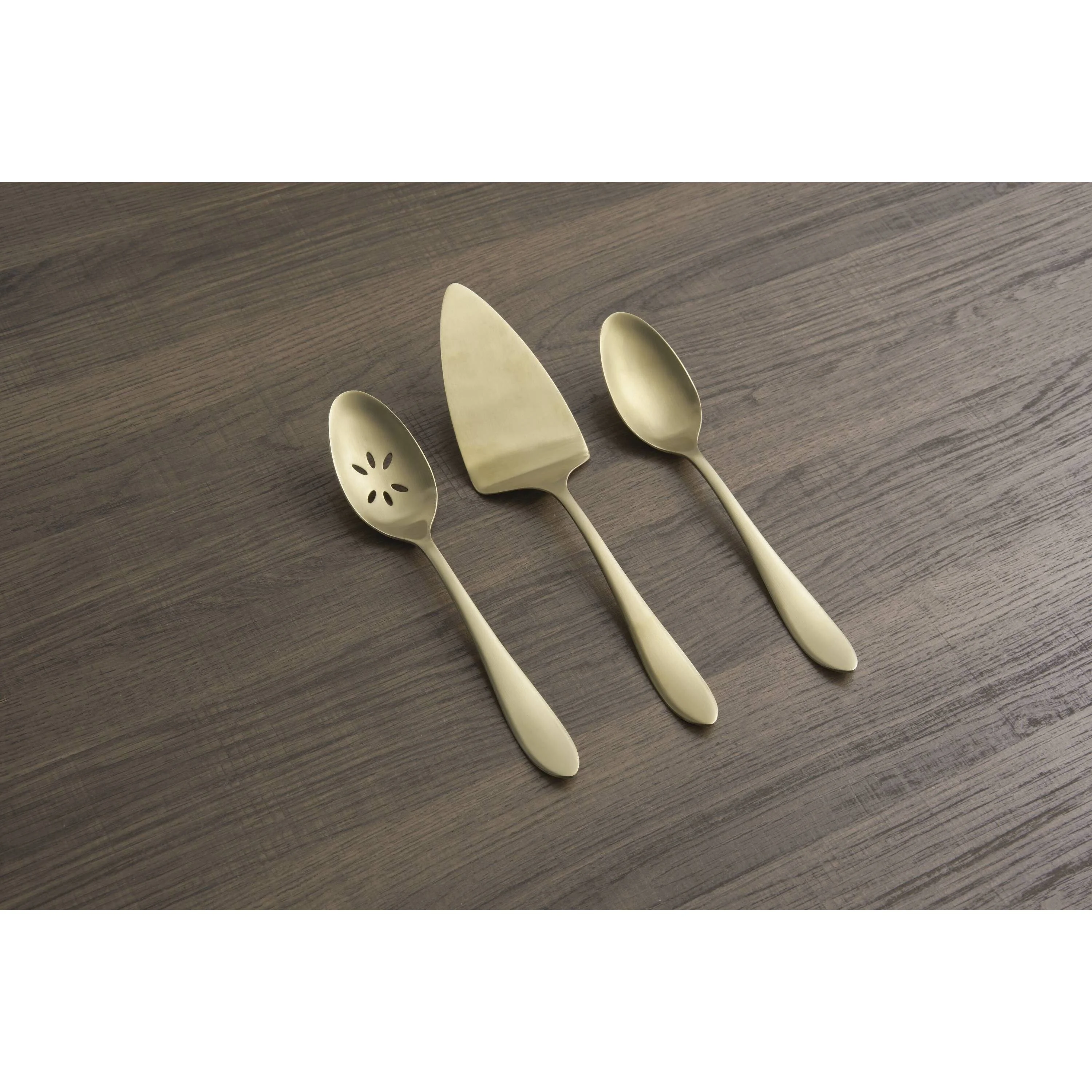 Cambridge Silversmiths Waldwick Champagne Satin 3-Piece Hostess Set