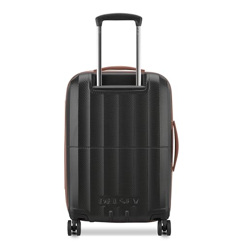 DELSEY PARIS Carrousel Hardside Expandable Luggage with Spinner Wheels, Navy, Carry-on 21 Inch