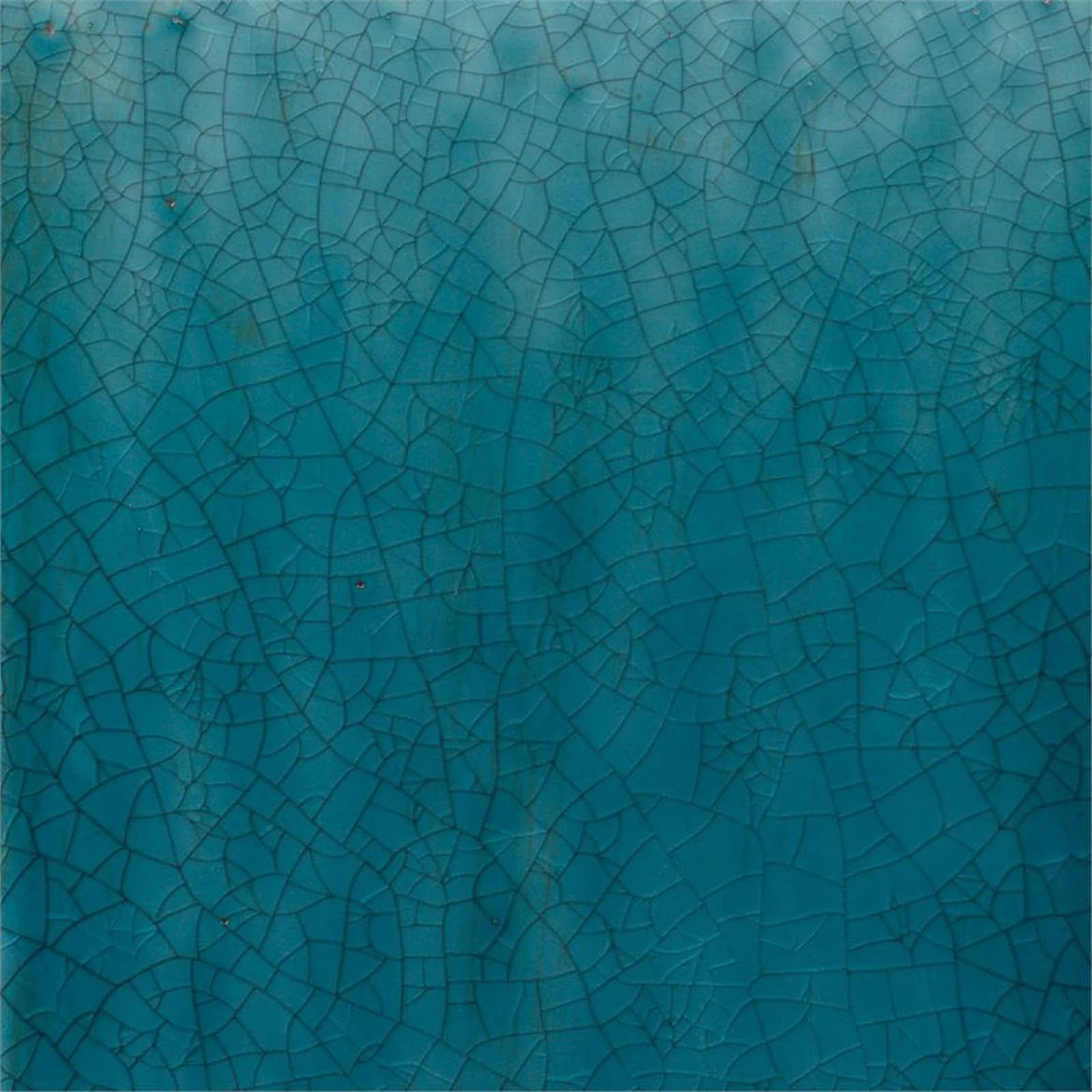 Home Square Small Transitional Ceramic Side Table in Azure Blue - Set of 2