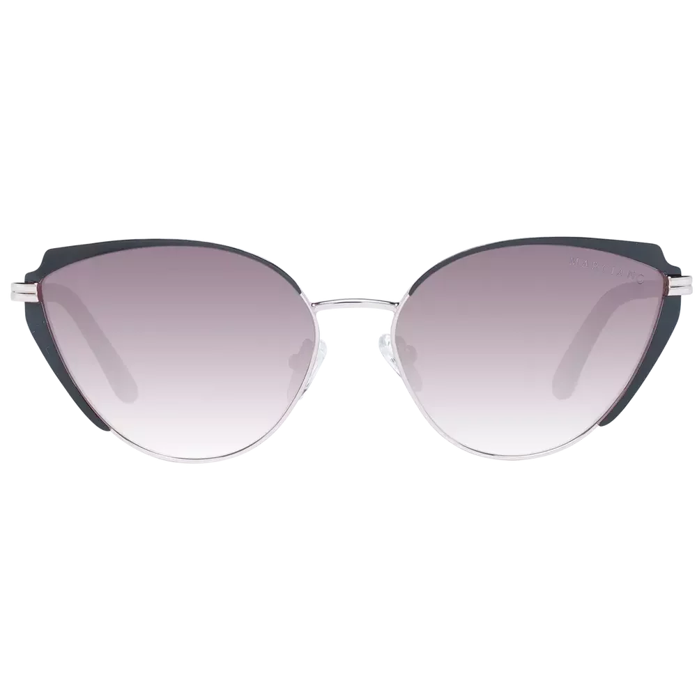 Guess Gradient Brown Cat Eye Ladies Sunglasses GM0817 32F 58