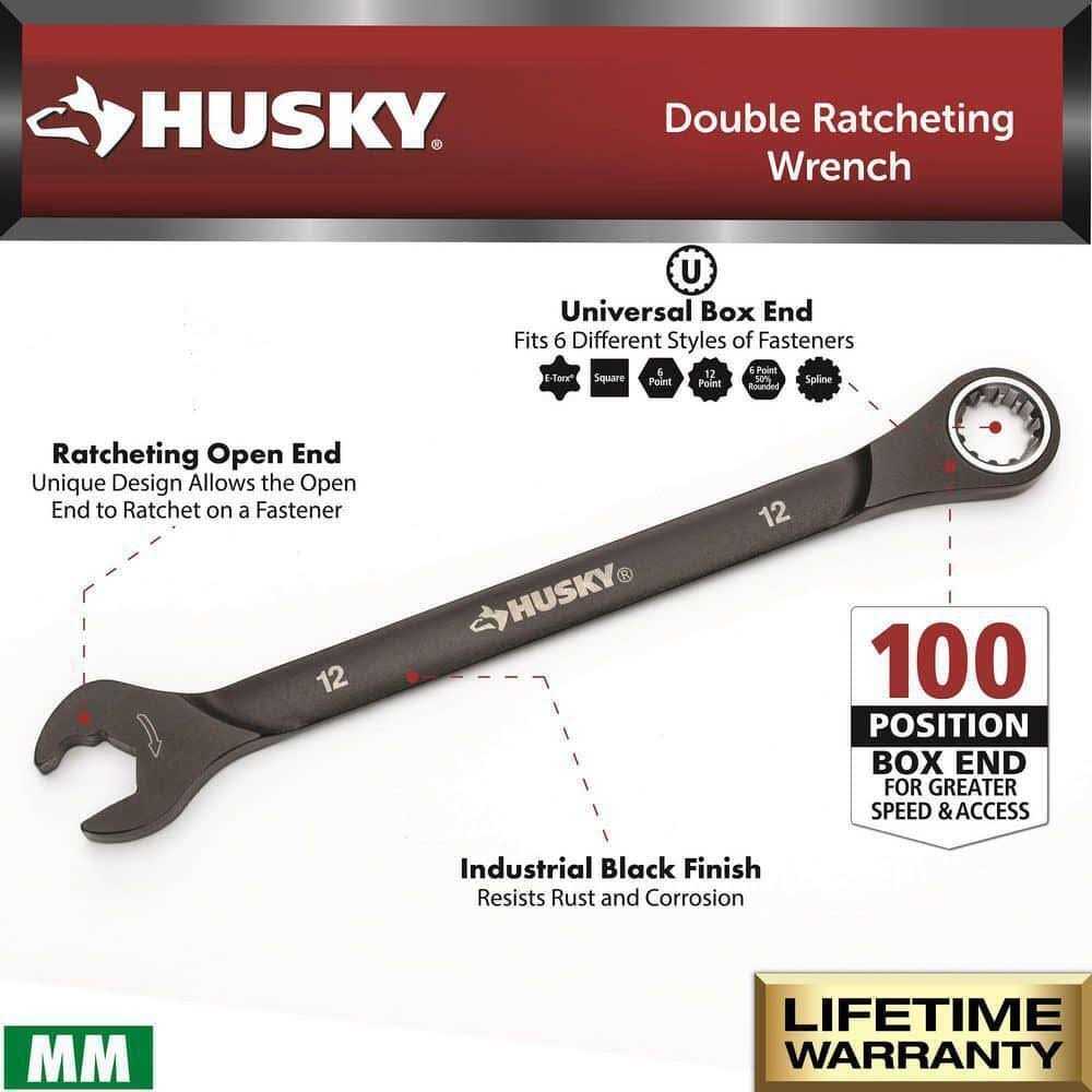 Husky Master Wrench Set SAE/MM