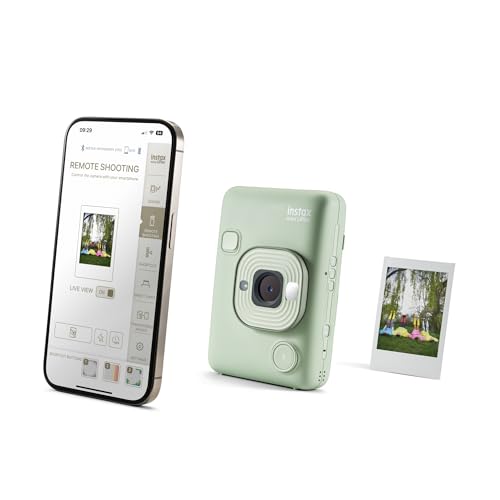 Fujifilm INSTAX Mini LIPLAY Hybrid Instant Camera - Matcha Green