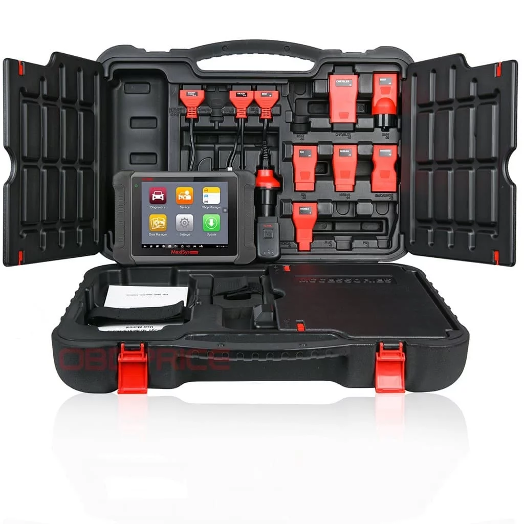 Autel Scanner MaxiSys MS906BT Auto Diagnostic Scan Tool, ECU Coding, Bi-Directional, Upgraded of MS906/ MK906BT