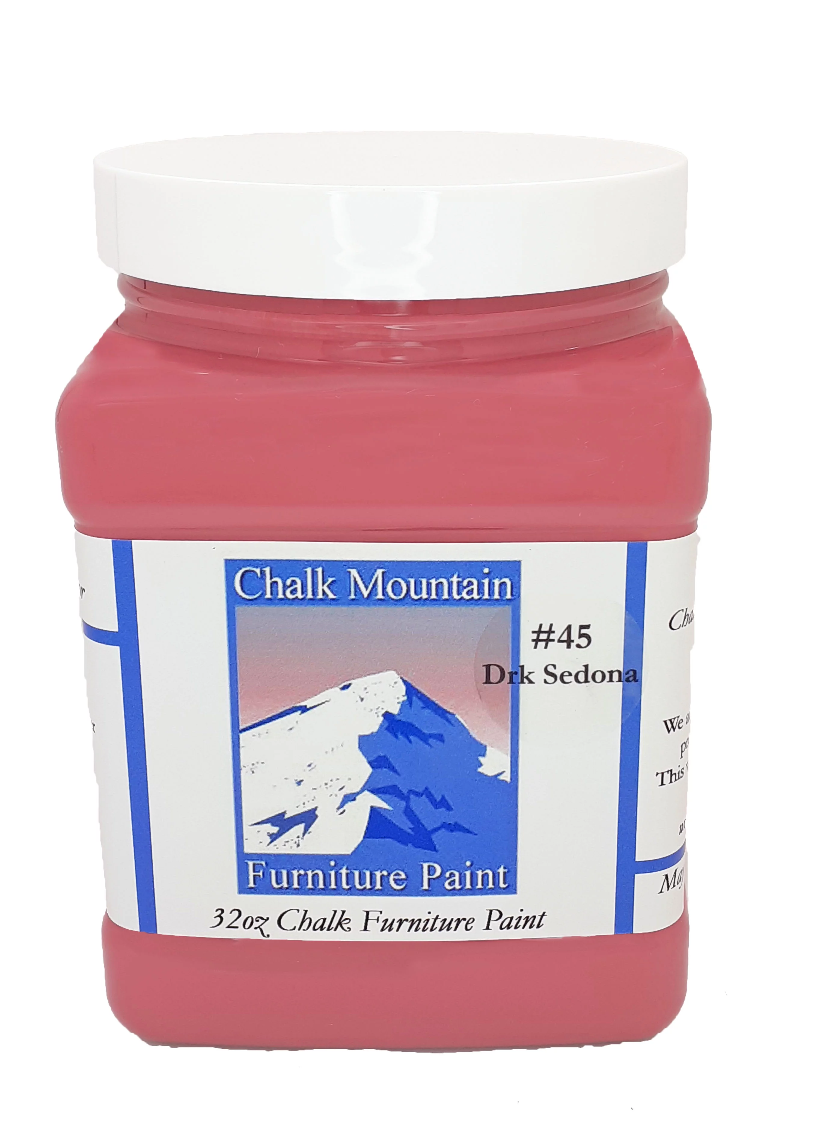 Chalk Furniture Paint - 32oz #45 Dark Sedona