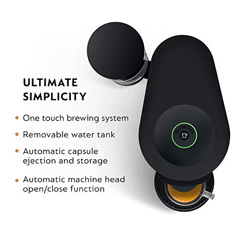 Nespresso Vertuo Plus Coffee and Espresso Maker by De'Longhi, Grey with Aeroccino Milk Frother