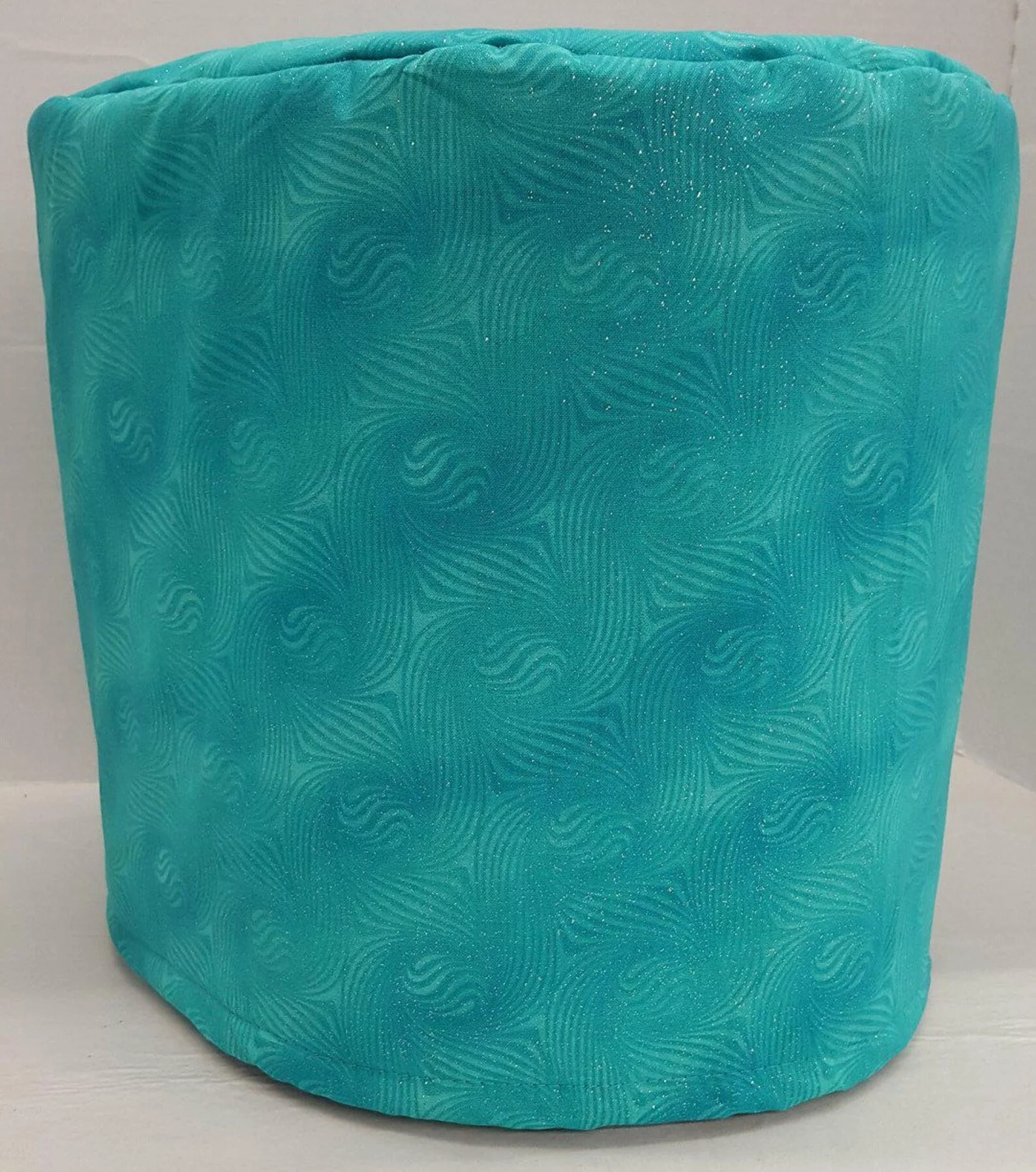 Teal Sparkle Cover Compatible with Keurig Coffee Maker by Penny's Needful Things (K-Cafe)