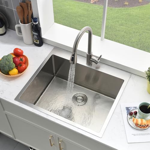 25 Inch Drop In Laundry Sink-Brovy 25
