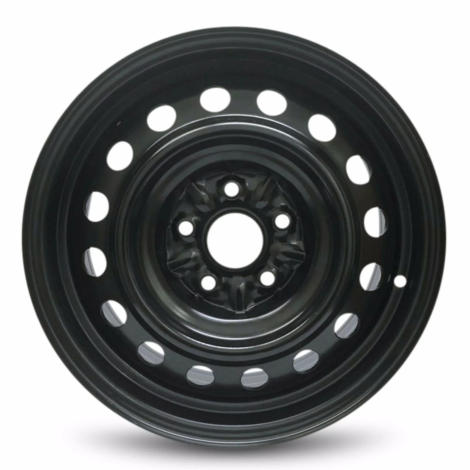For 2002-2006 Toyota Camry 16 Inch Painted Black Rim - OE Direct Replacement - Road Ready Car Wheel