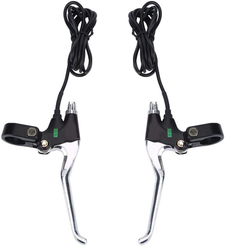 1 Pair 2 Wires Universal Left Right Brakes E Bike Brake Lever V Brake Lever Replacement Parts