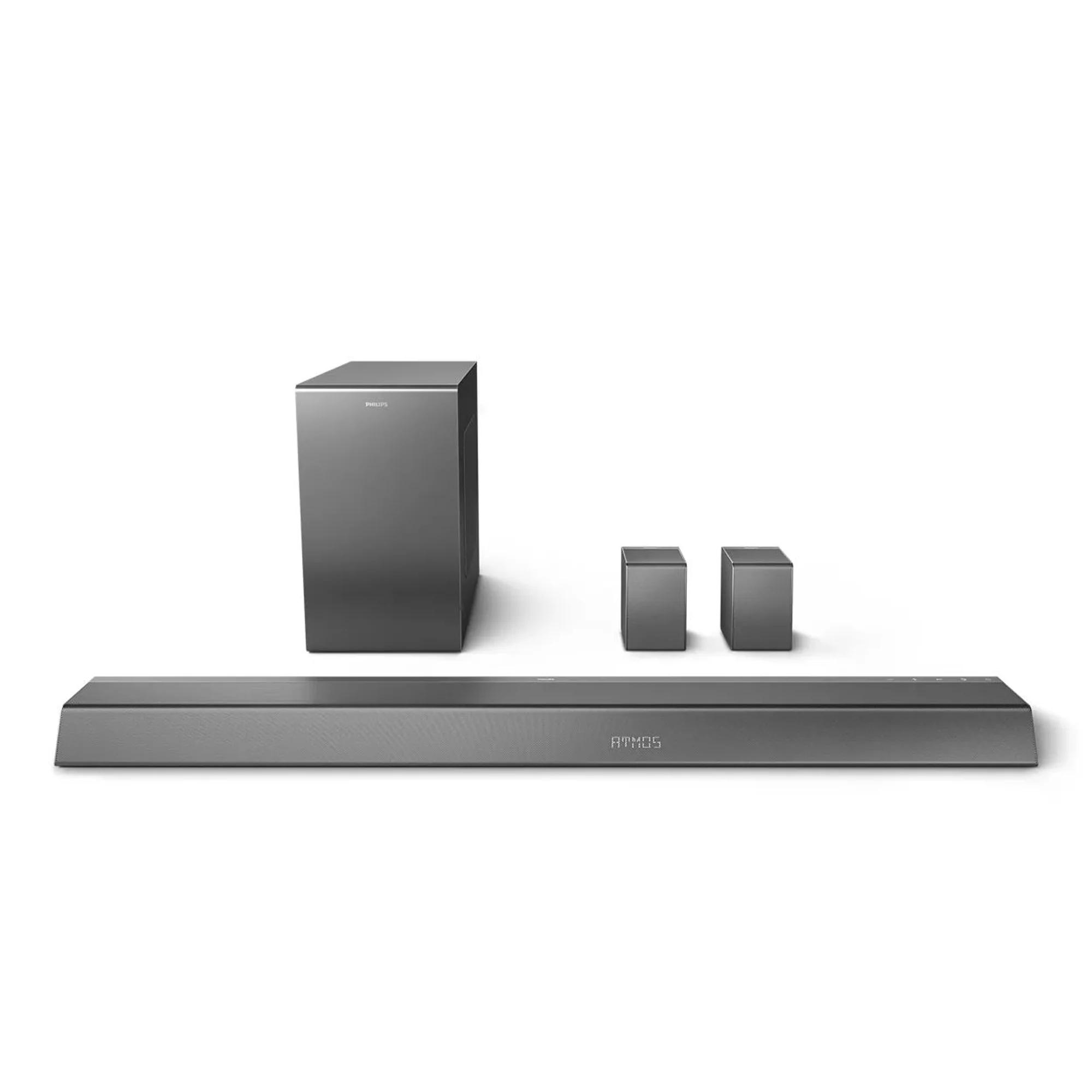Philips TAB8967/37 390W 5.1.2-Channel Dolby Atmos Soundbar System - Black