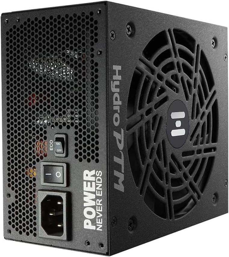 FSP Hydro PTM PRO 1200W ATX 3.0 & PCIe 5.0 (GEN-5), 80 Plus Platinum Full Modular Power Supply Full-Bridge Topology Module Design 10 Years Warranty (HPT2-1200M, G5T)