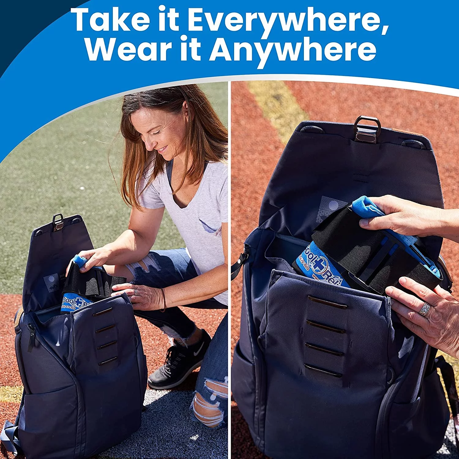 Soft Gel Shoulder Ice Wrap