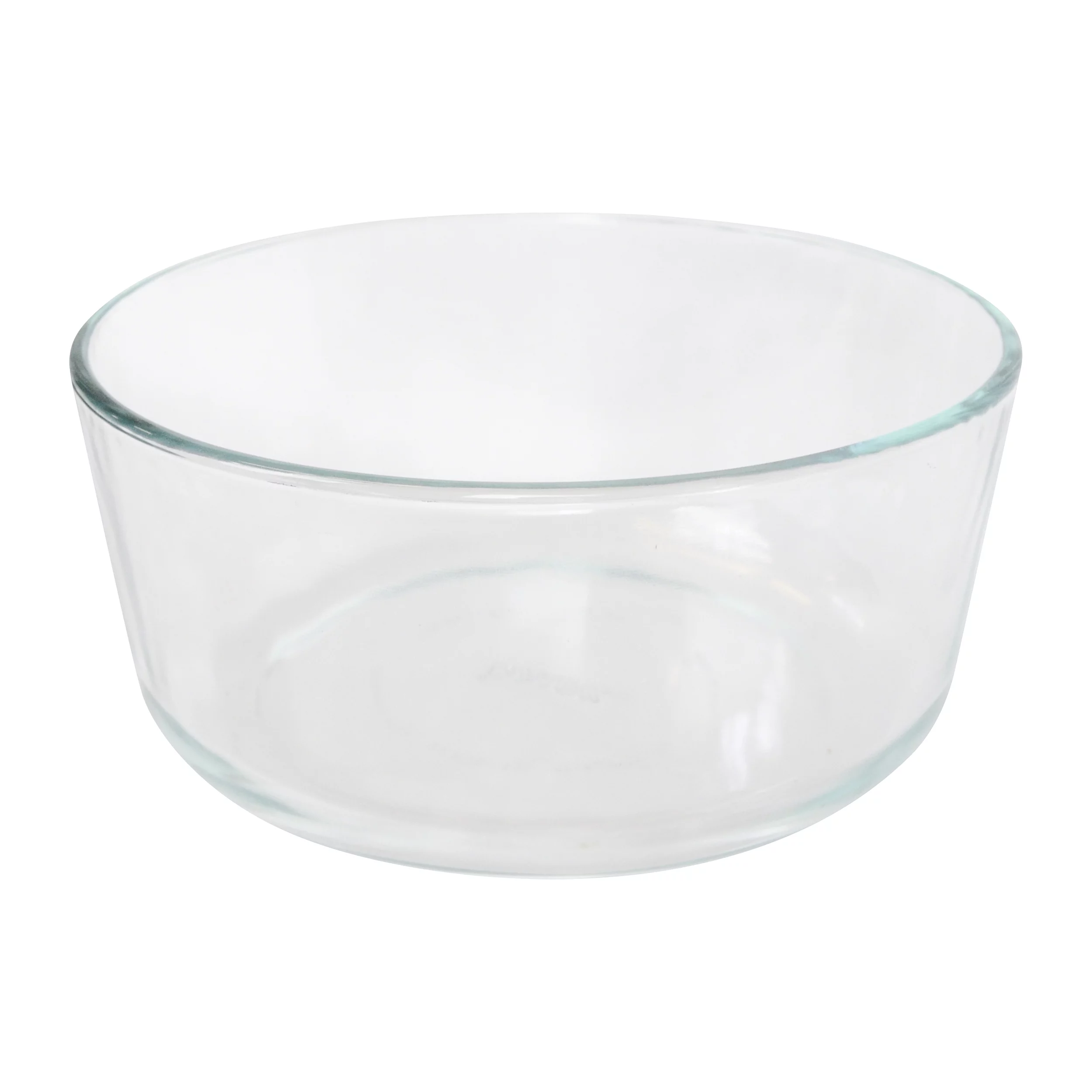 Pyrex 7203 7-Cup Glass Bowl and 7402-PC 6/7-Cup Amparo Blue Lid - Made in the USA
