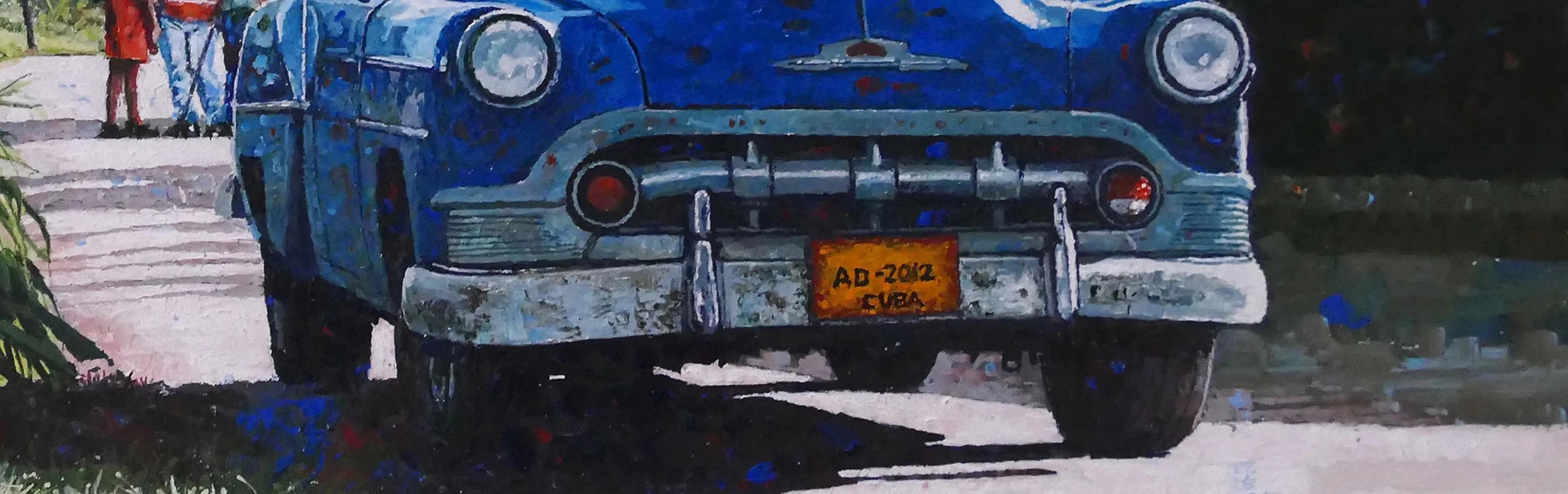 DWIGHT BAIRD Azul, Cuba, 2019 - Signed