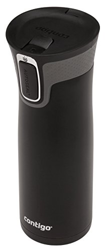 Contigo AUTOSEAL West Loop Vacuum-Insulated Stainless Steel Travel Mug with Easy-Clean Lid 20 oz Sake