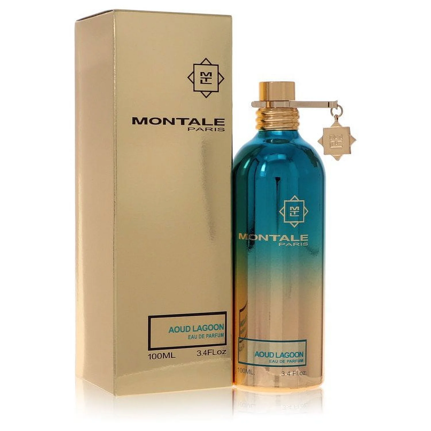 Montale Aoud Lagoon by Montale Eau De Parfum Spray (Unisex) 3.4 oz For Women