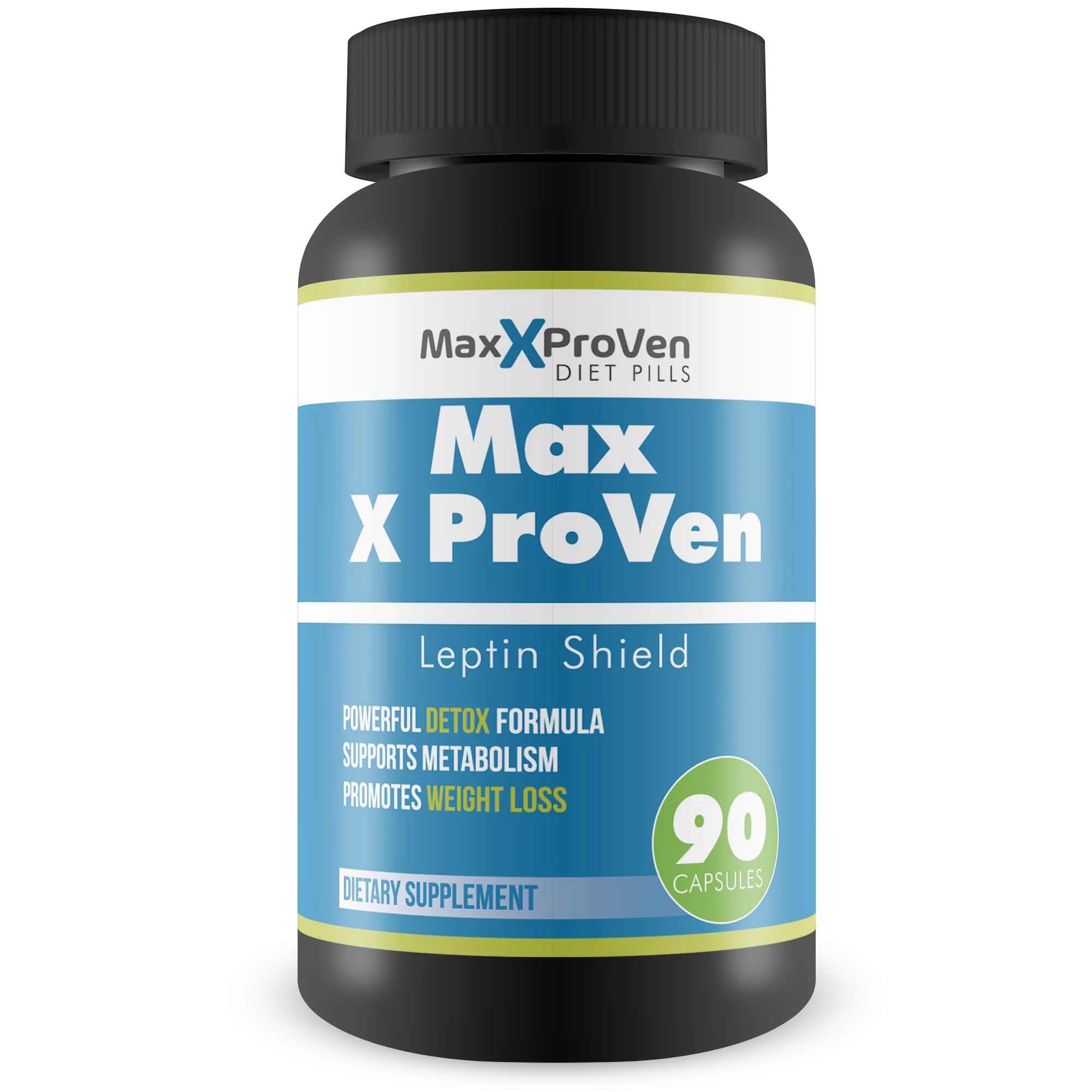 Max X Proven Leptin Shield - Help Reduce Excess Gut Permeability - Release Fat Stores - Aid Improved Weight Loss - Max X ProVen Diet Pills ProVen Diet Supplements Support Weight Loss