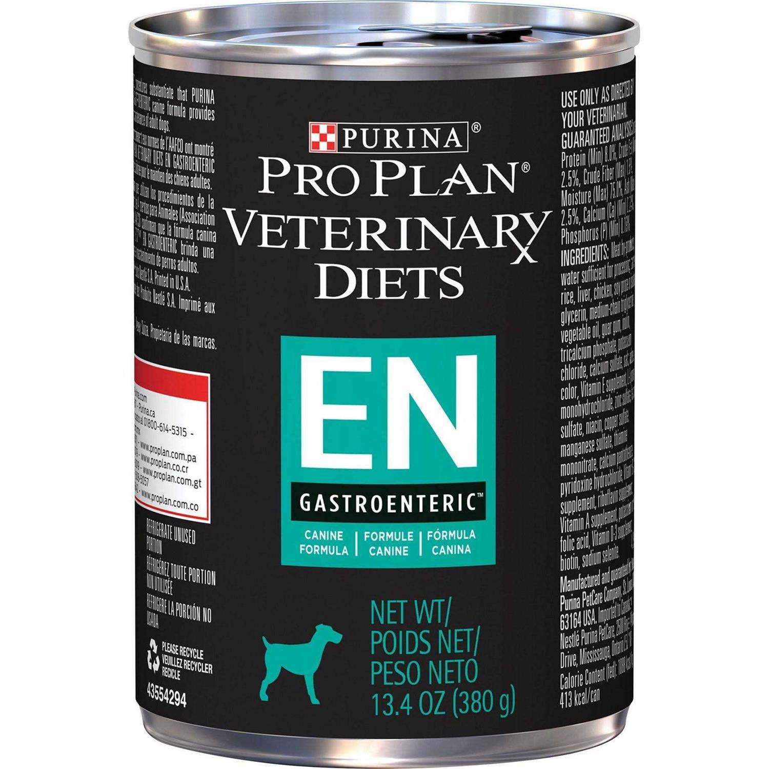 Purina Pro Plan Veterinary Diets EN Gastroenteric Formula Canned Dog Food - Pet Supplies online store
