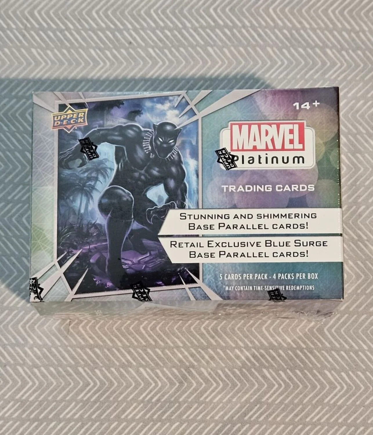 Upper Deck Trading Card Games Marvel Platinum Blaster Box