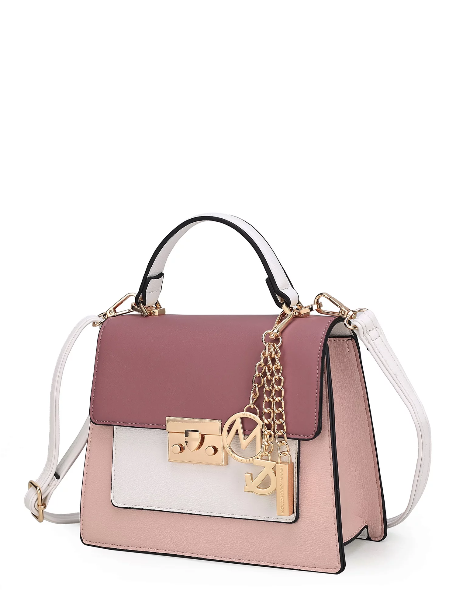 MKF Collection Women's Quinzel Shoulder Handbag by Mia K., Blush