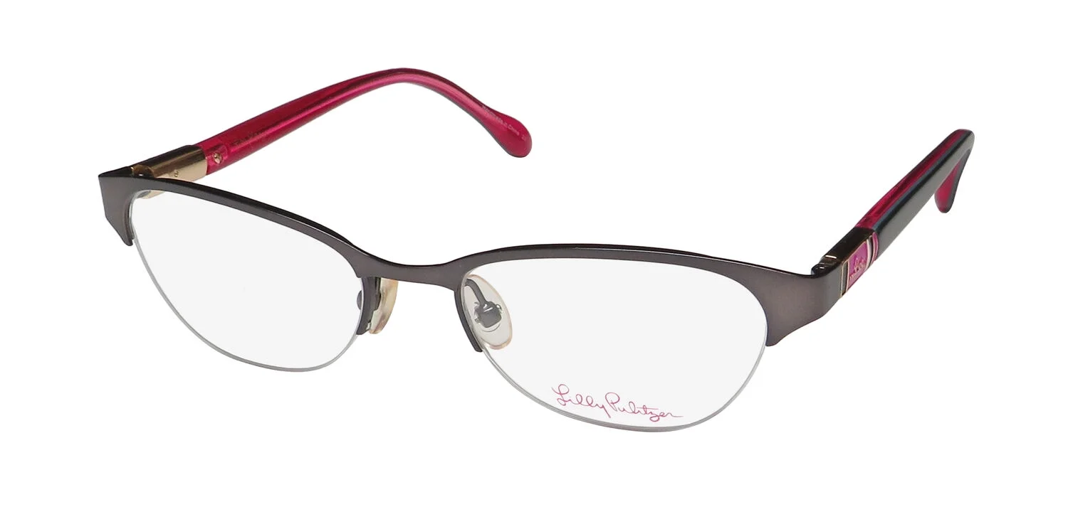 LILLY PULITZER Eyeglasses MCCOY Gunmetal 48MM