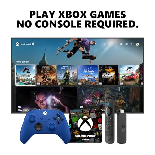 Xbox Wireless Gaming Controller (2025) – Carbon Black – Play on Xbox, Windows, Android, iOS, FireTV Sticks, Smart TVs, VR Headsets