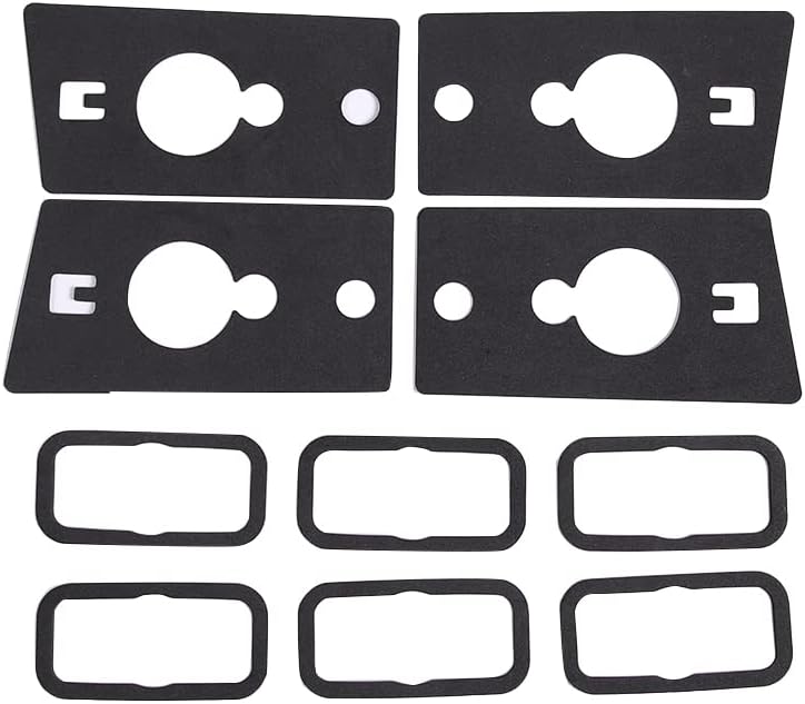Roof Cab Marker Light Gasket Clearance Running Light Lamp Seal Set Compatible with Hummer H2 2003-2009