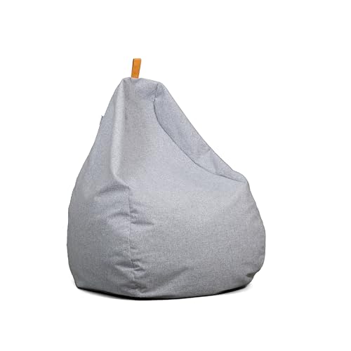 Big Joe Tuffet Weatherproof Bean Bag Chair, Paprika Bella Sunmax, Durable Weather Resistant Fabric, 2.5 feet Teardrop