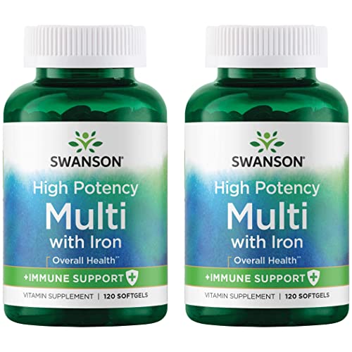 Swanson Multi High Potency 120 Sgels (2 Pack)