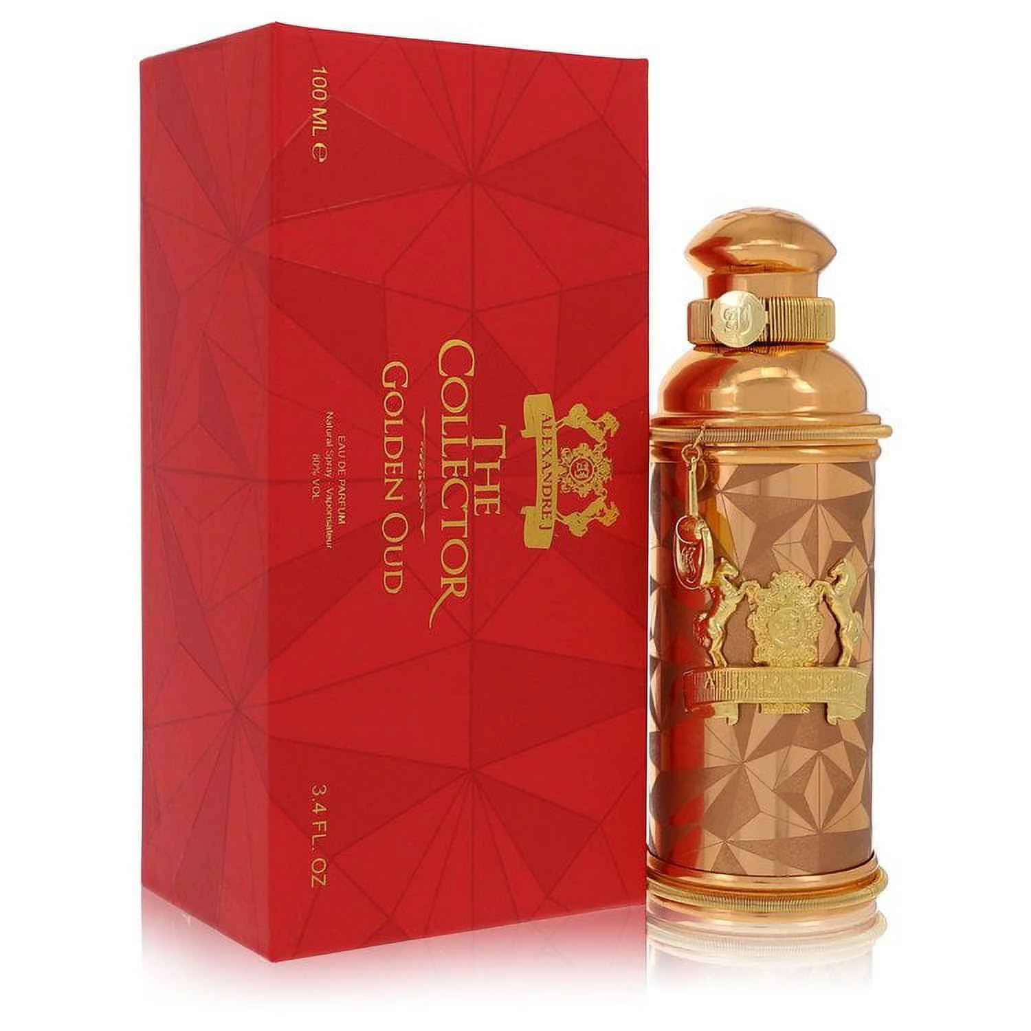 Golden Oud by Alexandre J Eau De Parfum Spray 3.4 oz for Women - Brand New